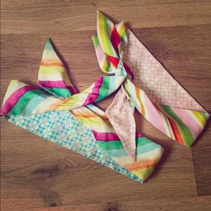 Silk Coach Hair Ties/Handbands